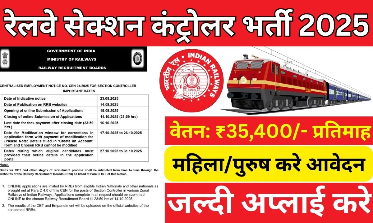 Railway Vacancy 2025
